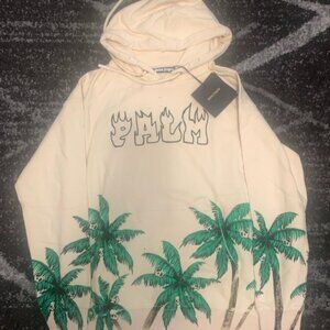 Palm Angels Fire Skull Palm Tree Hoodie Men’s Large, Medium, Small